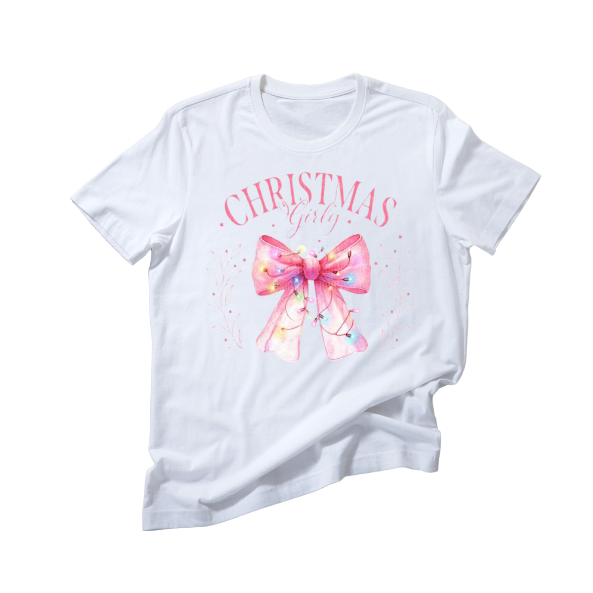 Pink Christmas T-Shirt